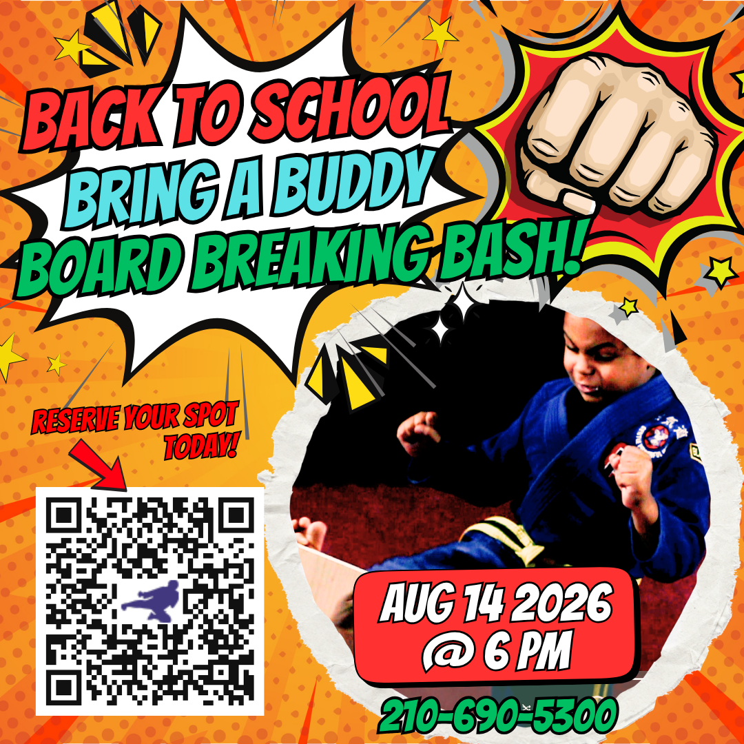 Back to School Bring a Buddy Board Breaking Bash